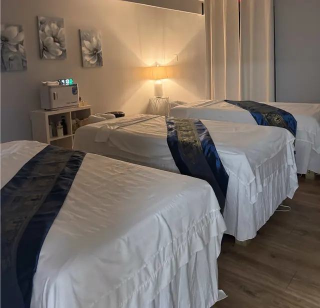 Spa treatment room