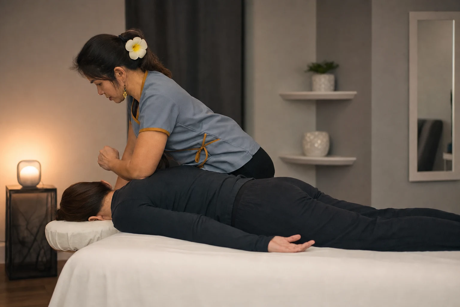 Restorative massage treatment at Dantara Thai Wellness & Spa