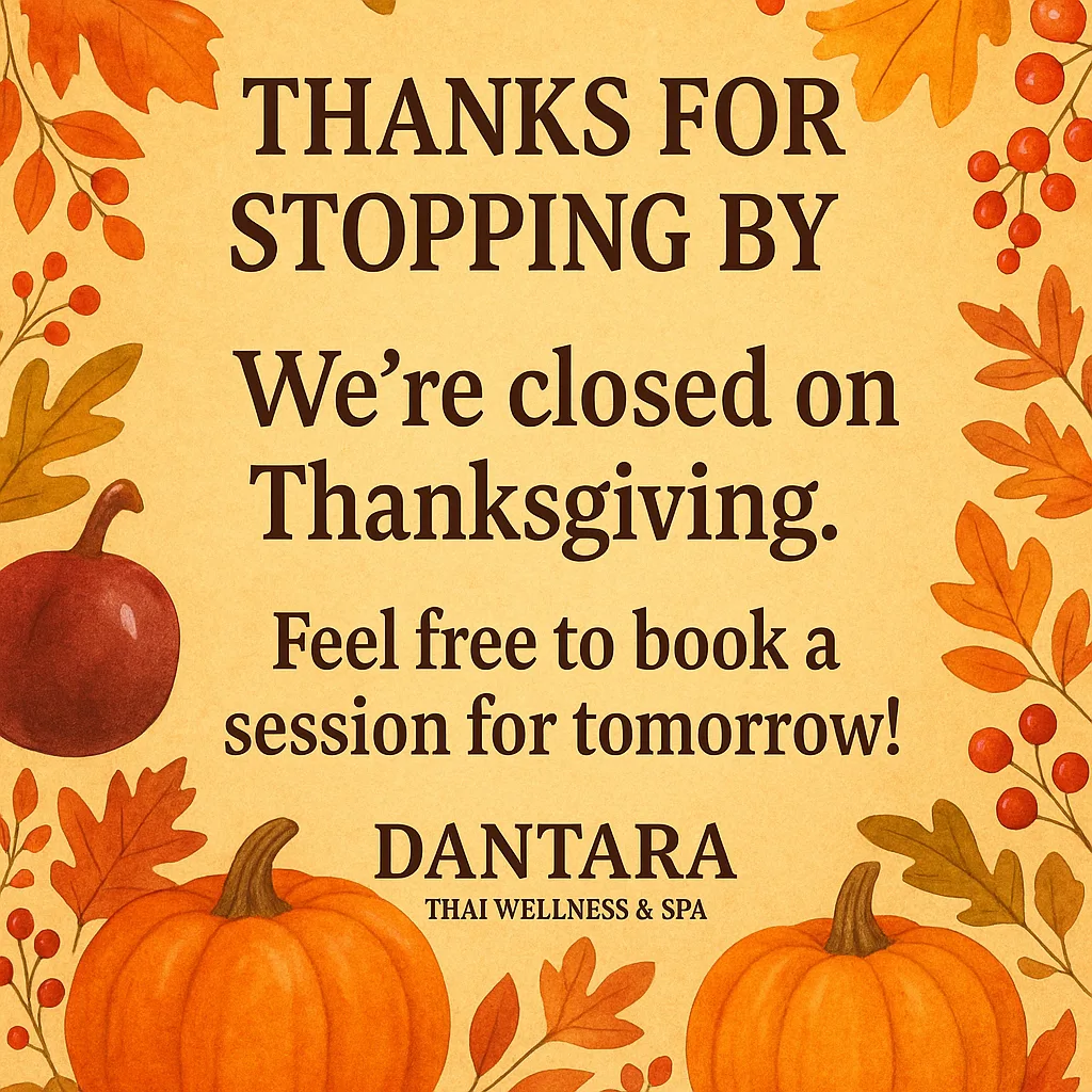 Closed for Thanksgiving
